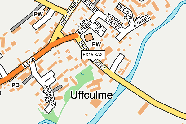 Map of SG (UFFCULME) LIMITED at local scale