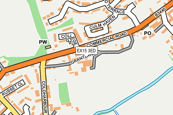 Map of JOHN DENT LIMITED at local scale