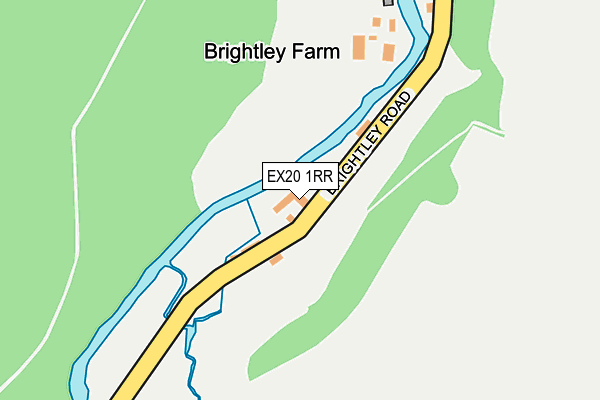 EX20 1RR map - OS OpenMap – Local (Ordnance Survey)