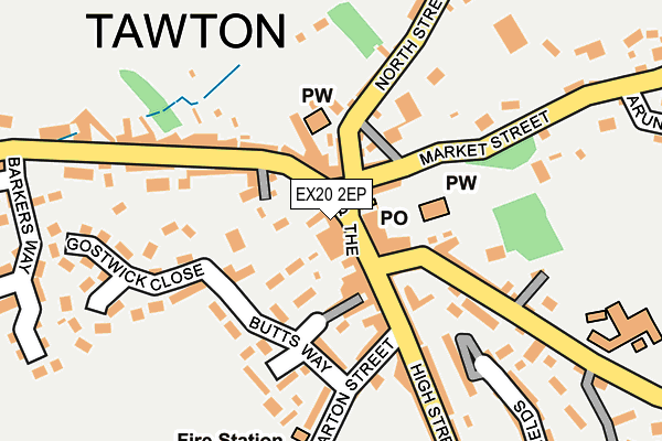Map of CLEVEDON CONSTRUCTION LTD at local scale