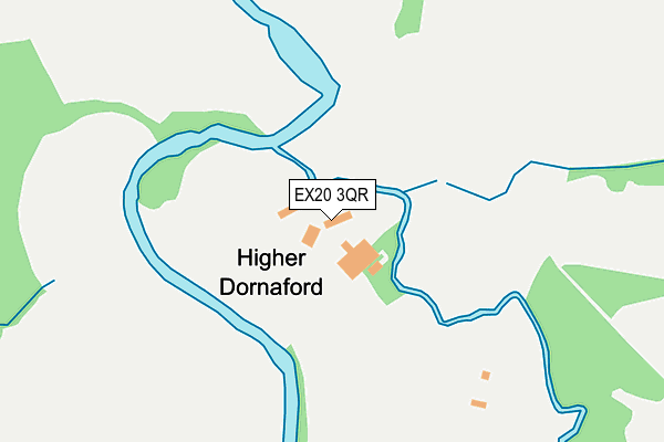 EX20 3QR map - OS OpenMap – Local (Ordnance Survey)