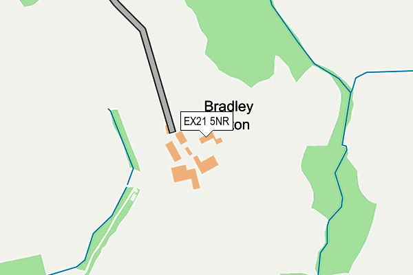 EX21 5NR map - OS OpenMap – Local (Ordnance Survey)