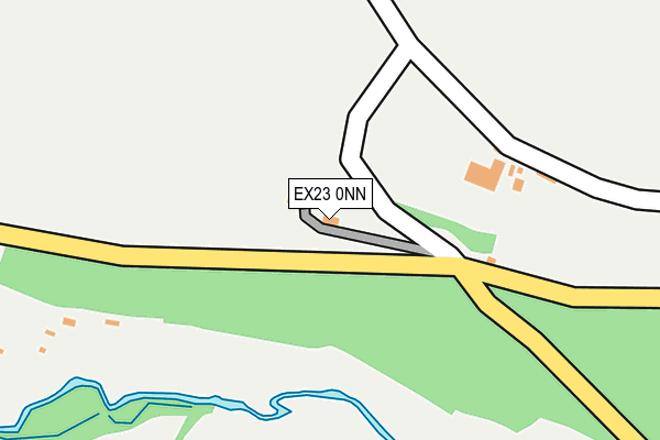 EX23 0NN map - OS OpenMap – Local (Ordnance Survey)