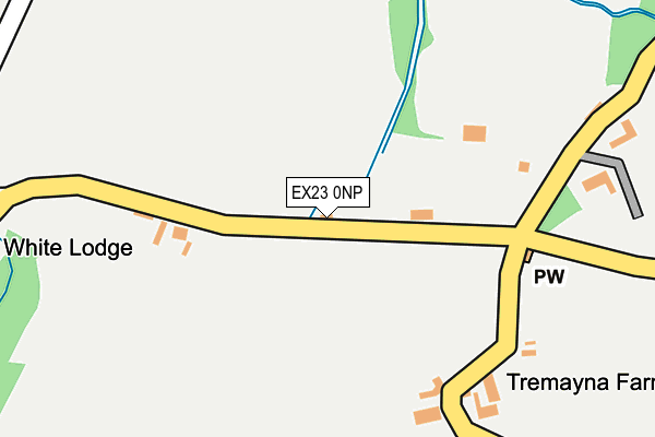 EX23 0NP map - OS OpenMap – Local (Ordnance Survey)