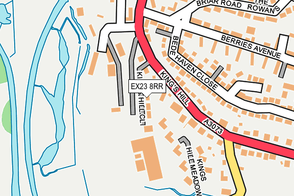 EX23 8RR map - OS OpenMap – Local (Ordnance Survey)