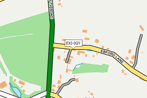 EX3 0QY map - OS OpenMap – Local (Ordnance Survey)