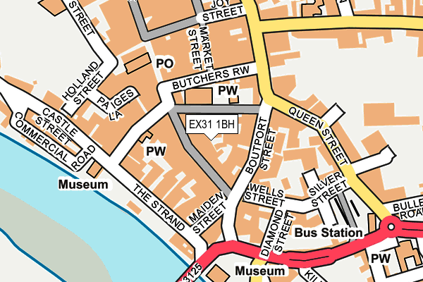 EX31 1BH map - OS OpenMap – Local (Ordnance Survey)