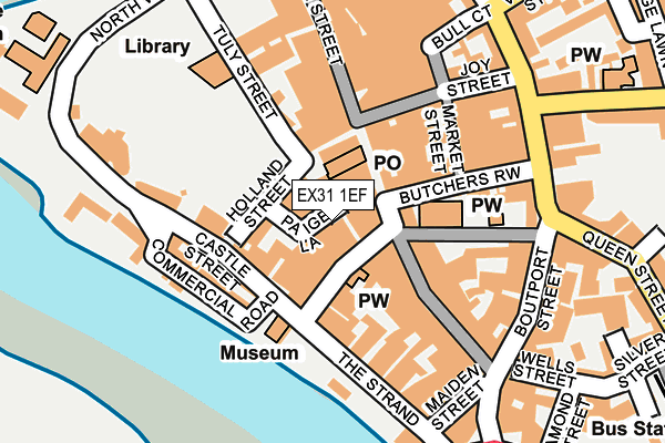 EX31 1EF map - OS OpenMap – Local (Ordnance Survey)