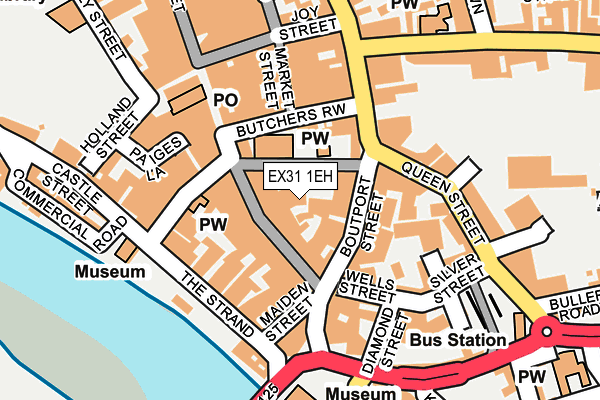 EX31 1EH map - OS OpenMap – Local (Ordnance Survey)