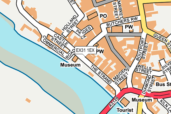 EX31 1EX map - OS OpenMap – Local (Ordnance Survey)