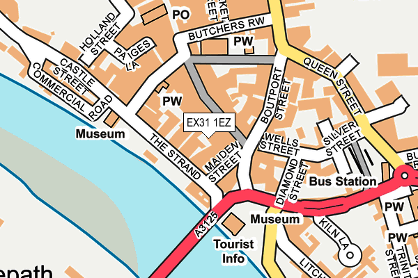 EX31 1EZ map - OS OpenMap – Local (Ordnance Survey)