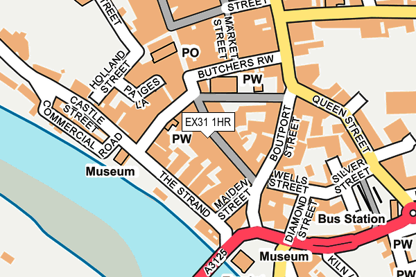 EX31 1HR map - OS OpenMap – Local (Ordnance Survey)