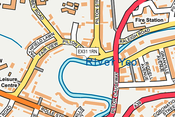 EX31 1RN map - OS OpenMap – Local (Ordnance Survey)