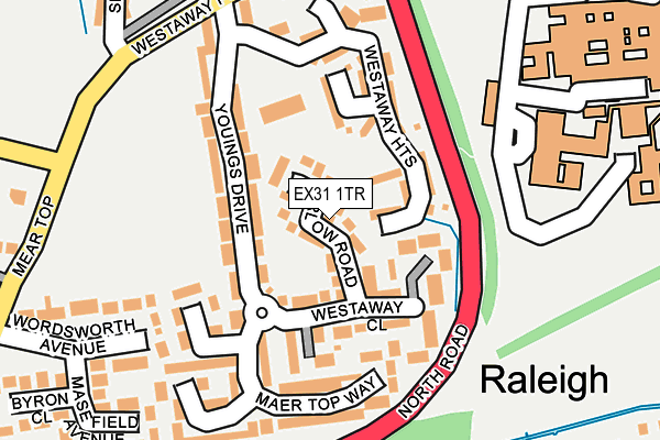 EX31 1TR map - OS OpenMap – Local (Ordnance Survey)