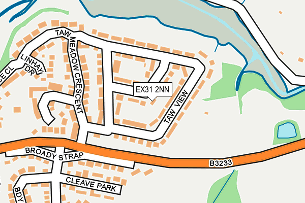 EX31 2NN map - OS OpenMap – Local (Ordnance Survey)