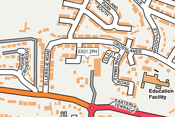 EX31 2PH map - OS OpenMap – Local (Ordnance Survey)
