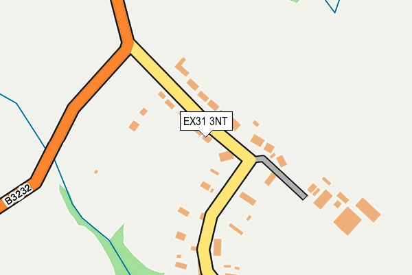 EX31 3NT map - OS OpenMap – Local (Ordnance Survey)
