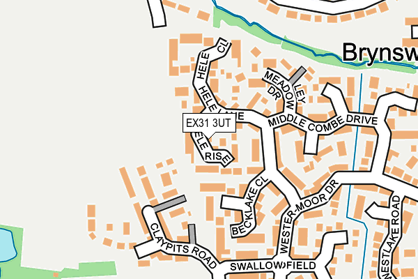 EX31 3UT map - OS OpenMap – Local (Ordnance Survey)