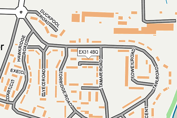 EX31 4BQ map - OS OpenMap – Local (Ordnance Survey)