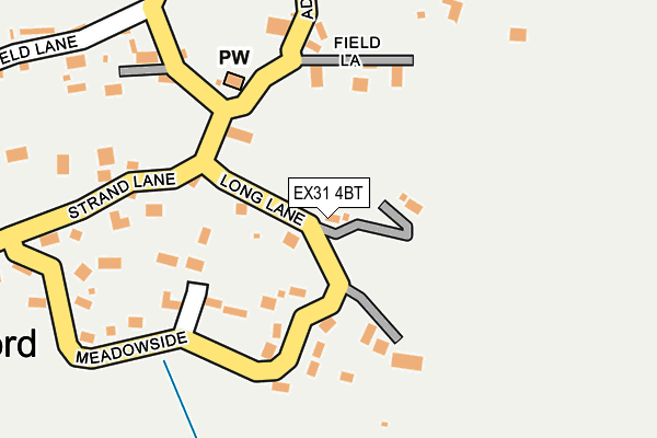 EX31 4BT map - OS OpenMap – Local (Ordnance Survey)
