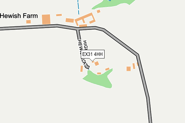 EX31 4HH map - OS OpenMap – Local (Ordnance Survey)