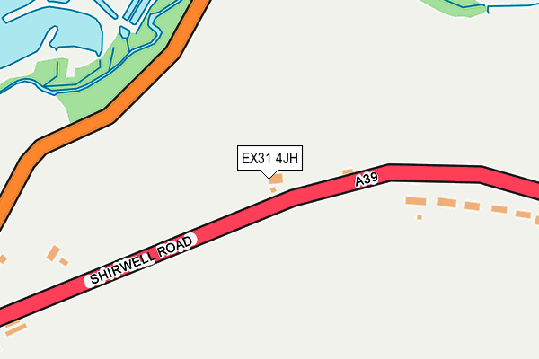EX31 4JH map - OS OpenMap – Local (Ordnance Survey)