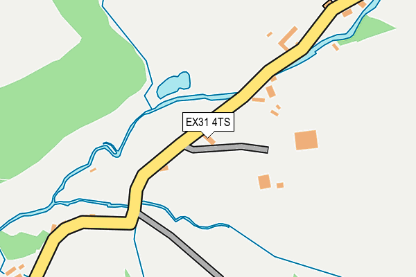 EX31 4TS map - OS OpenMap – Local (Ordnance Survey)