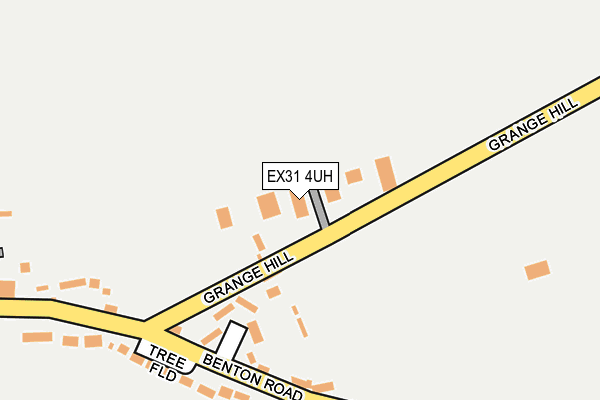 EX31 4UH map - OS OpenMap – Local (Ordnance Survey)