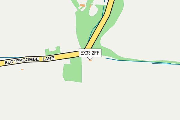 EX33 2FF map - OS OpenMap – Local (Ordnance Survey)