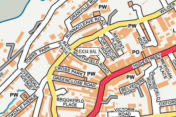 Map of BECKCARE HOMES LIMITED at local scale