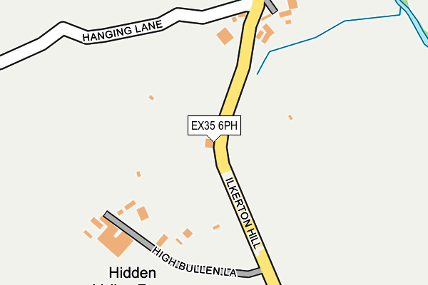 EX35 6PH map - OS OpenMap – Local (Ordnance Survey)