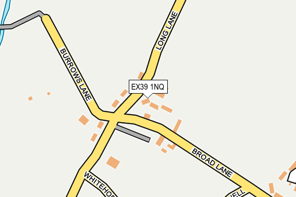 EX39 1NQ map - OS OpenMap – Local (Ordnance Survey)