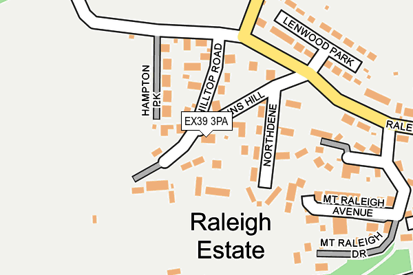 Map of R C CARE ROSEHILL LTD at local scale