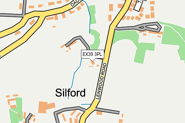 EX39 3PL map - OS OpenMap – Local (Ordnance Survey)