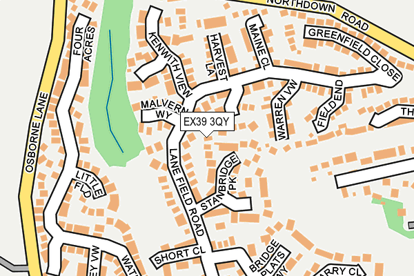 Map of SKINBYSKYE LTD at local scale