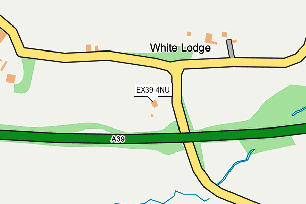 EX39 4NU map - OS OpenMap – Local (Ordnance Survey)