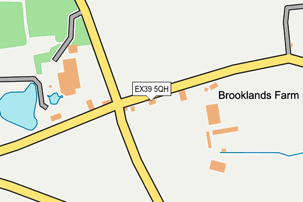 EX39 5QH map - OS OpenMap – Local (Ordnance Survey)