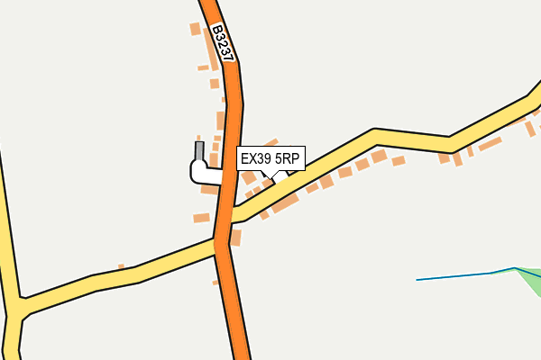 EX39 5RP map - OS OpenMap – Local (Ordnance Survey)