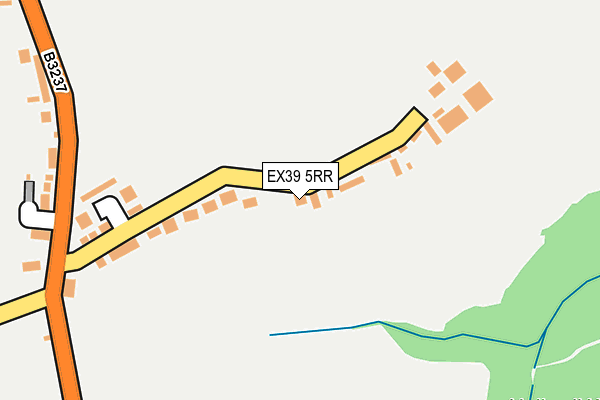 EX39 5RR map - OS OpenMap – Local (Ordnance Survey)