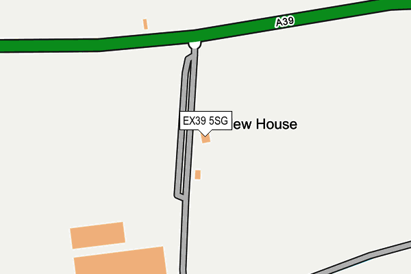 EX39 5SG map - OS OpenMap – Local (Ordnance Survey)