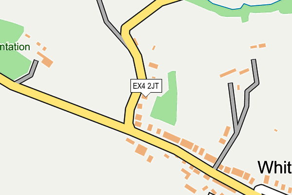 EX4 2JT map - OS OpenMap – Local (Ordnance Survey)