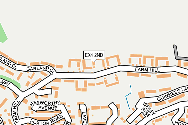 EX4 2ND map - OS OpenMap – Local (Ordnance Survey)