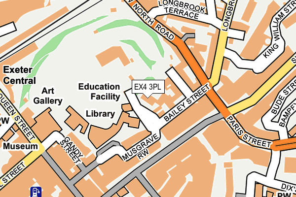 Map of ANARTES LIMITED at local scale