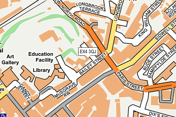 Map of PARTY IN THE CASTLE LTD at local scale