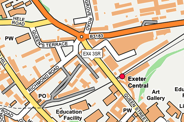 Map of PP MANAGEMENT SERVICES LTD at local scale