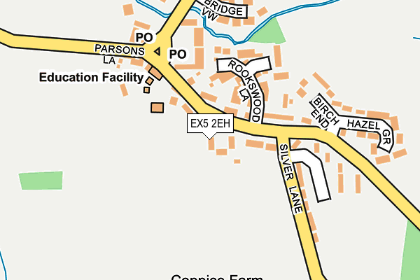 EX5 2EH map - OS OpenMap – Local (Ordnance Survey)