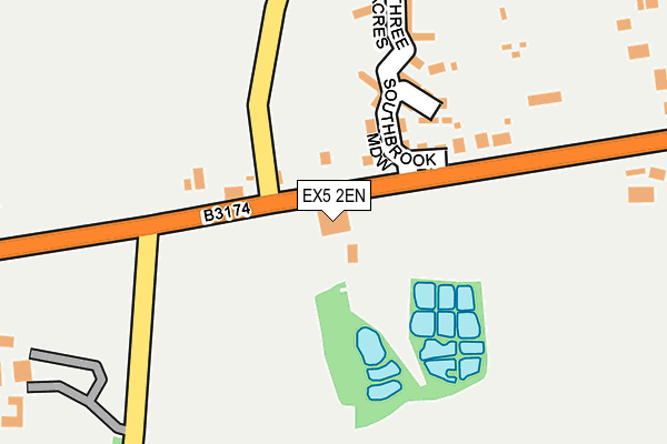 EX5 2EN map - OS OpenMap – Local (Ordnance Survey)