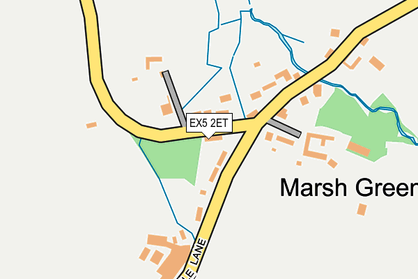 EX5 2ET map - OS OpenMap – Local (Ordnance Survey)