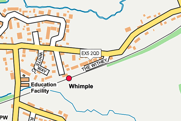 EX5 2QD map - OS OpenMap – Local (Ordnance Survey)
