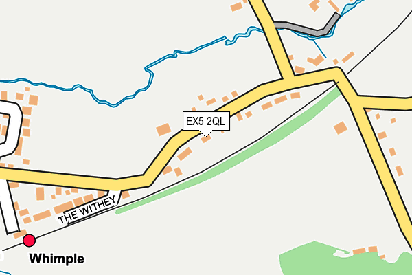 EX5 2QL map - OS OpenMap – Local (Ordnance Survey)